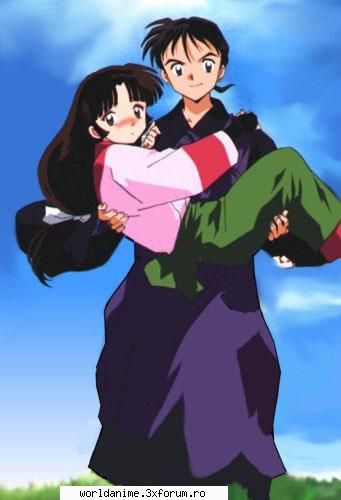Sango y Miroku - Kagome - Inuyasha