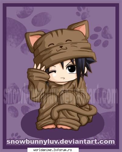 Sasuke - Haruhi Suzumiya - Naruto