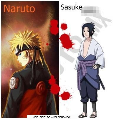 Sasuke vs. Naruto - Sasuke and Naruto - Naruto