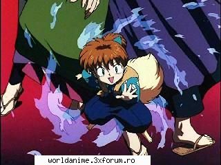 Shippo - Kagome - Inuyasha