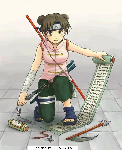 Ten Ten - Kagome - Naruto