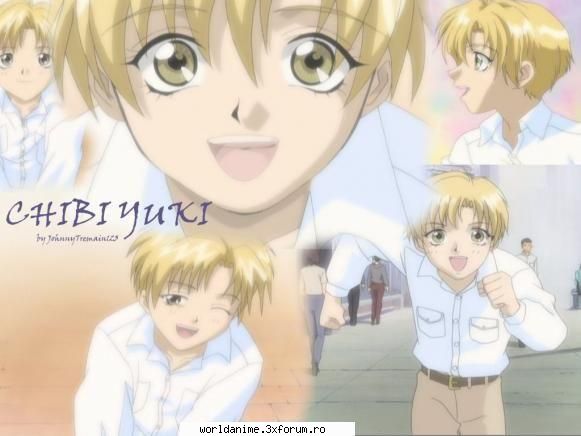 Yuki - o poza de cand era mic - Gravitation