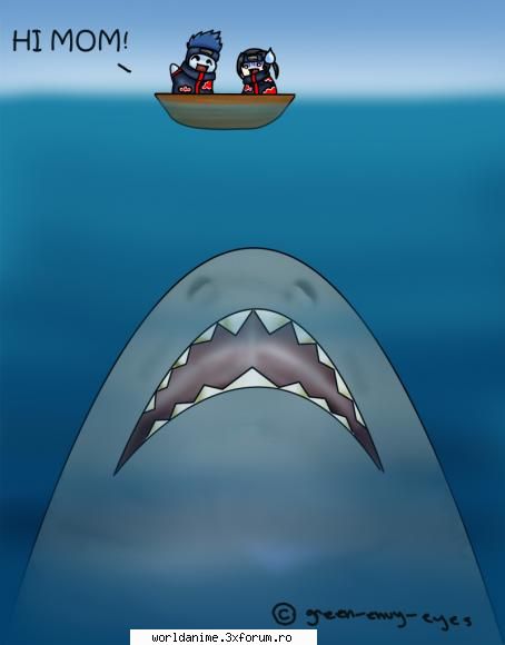 cele mai funny poze - mama lui Kisame - Naruto