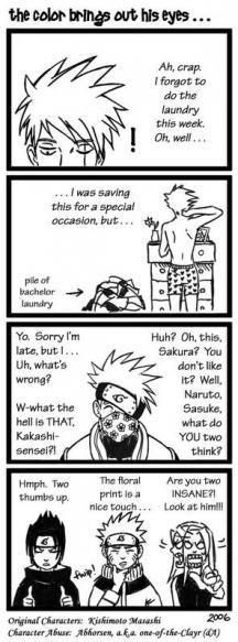 cele mai funny poze - Uite chiloteii.....nu mai sunt chiloteii - Naruto