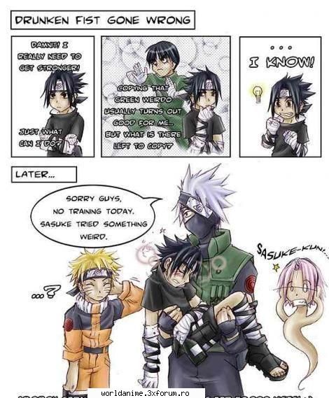 cele mai funny poze - ce cool e sakura - Naruto