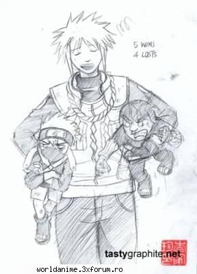 cele mai funny poze - gai shi kakashi - Naruto
