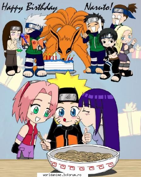 cele mai funny poze - happy birthday naruto! - Naruto