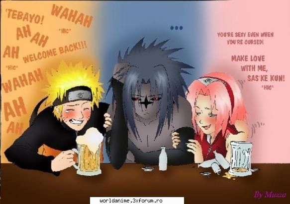 cele mai funny poze - bun venit SAsuke! - Naruto