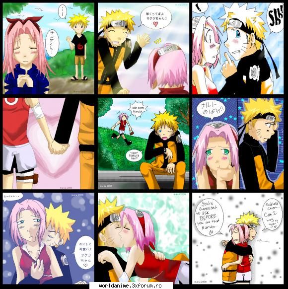 cele mai funny poze - ooo naruto ce fcai..o uby p'sakura - Naruto