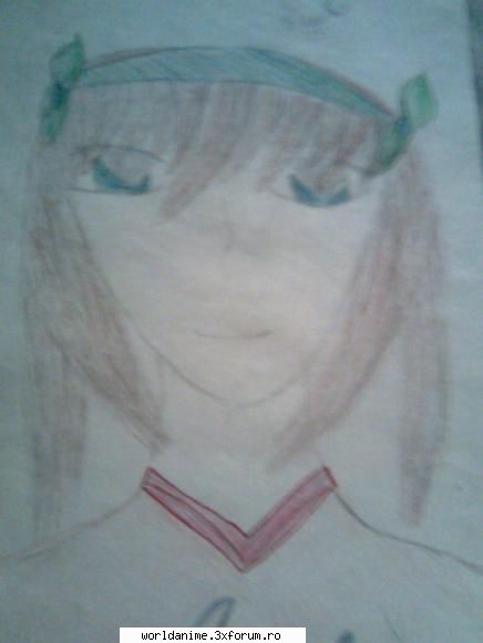 "creatiile" mele - 3.o fata oarecare(primul desen) - Fan art