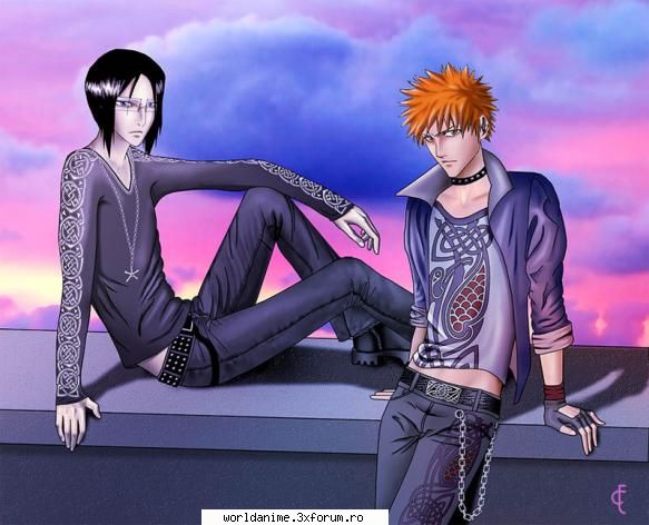 cupluri - POATE K SUNT NEBUNA DAR VREAU KA ISHIDA SA SE - Bleach