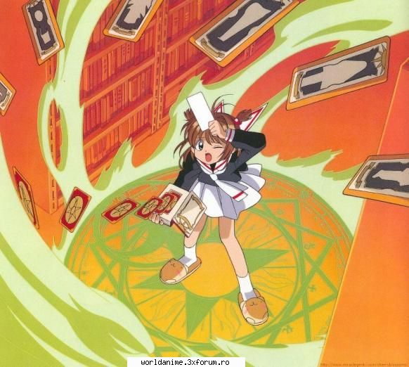 sakura - Kagome - Card Captor Sakura